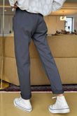 Made in Italy Luxury Smooth Magic Trouser Dark Grey 